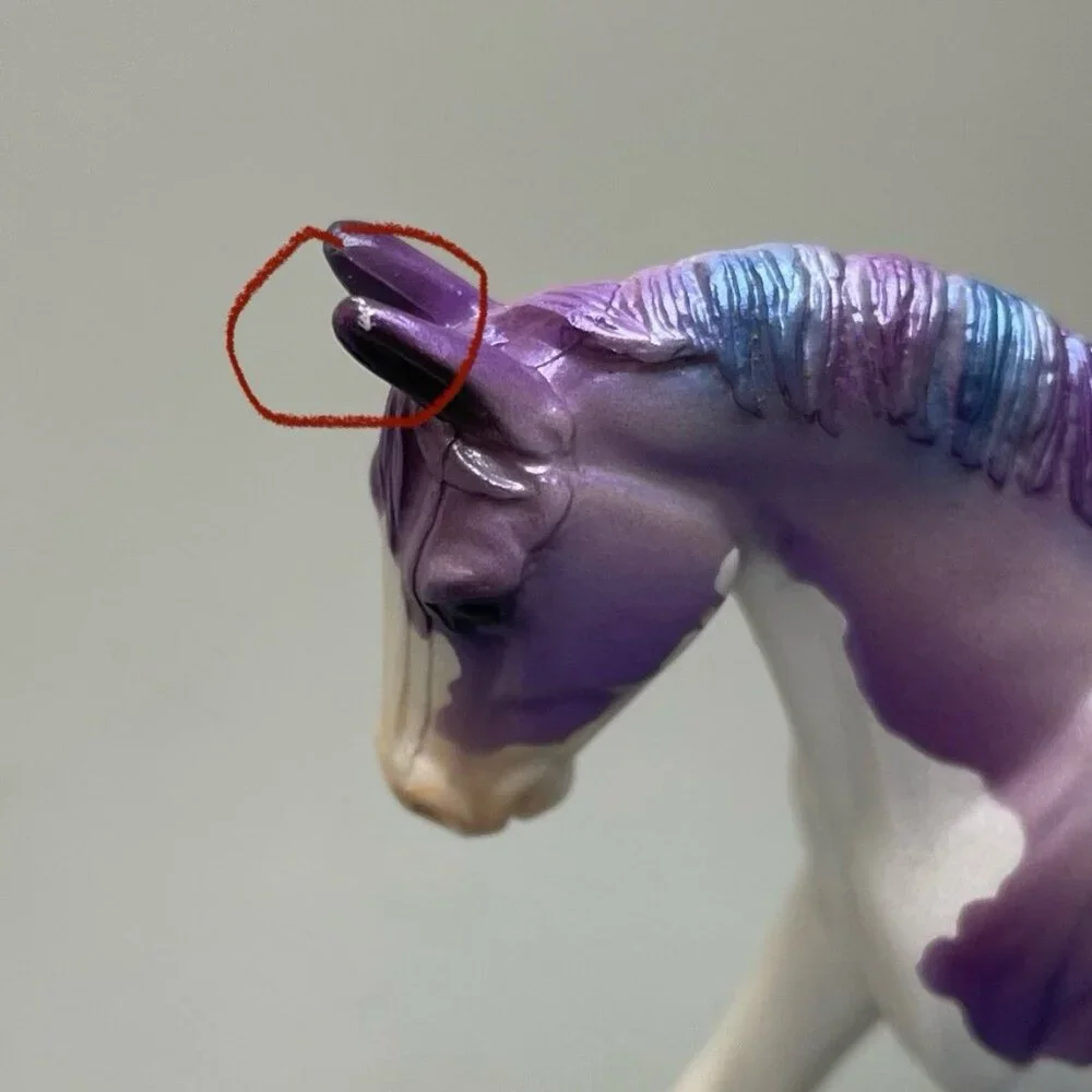 Breyer‎ Stablemates Series 6 Ultra Rare 2024 Chase Mystery Horse Surprise Purple